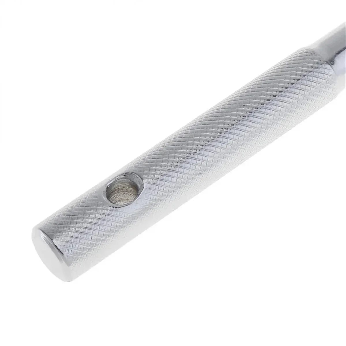 ABNJ Drive Breaker Bar Wrench Socket 15 Inch Extension Bar 180 Degree Flexible Head and Engraved Non-Slip Handle Repair Tool