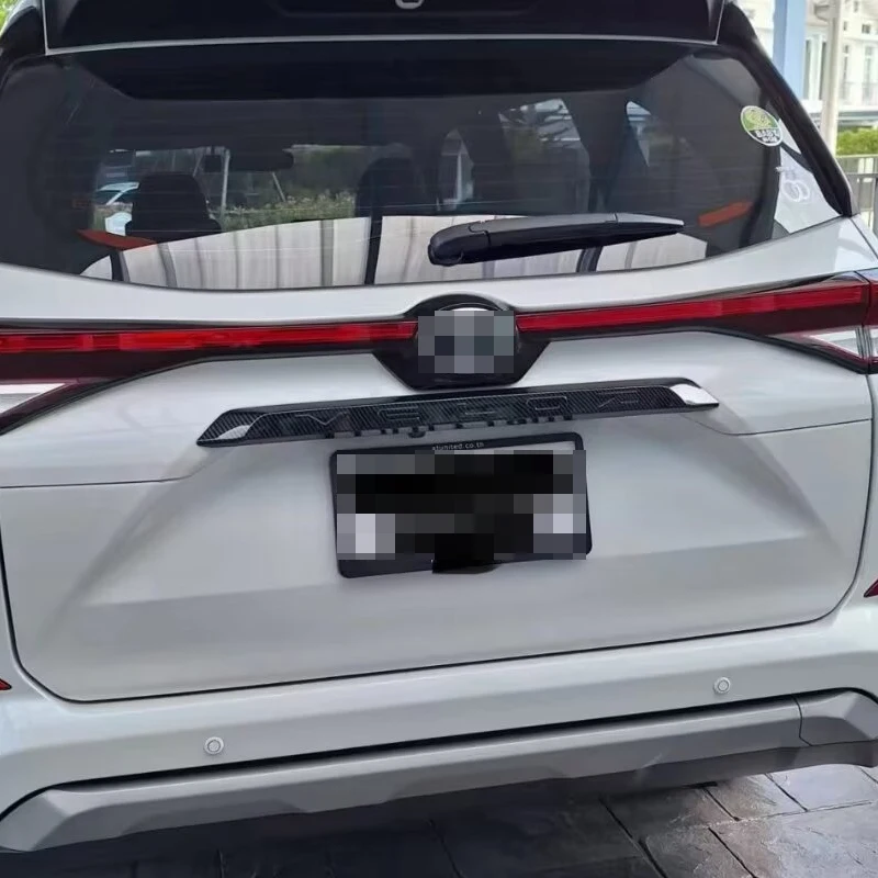 Per Toyota Veloz Avanza Alza 2022 2023 accessori per auto ABS coperchio del bagagliaio posteriore copertura Trim modanatura decorazione adesivi