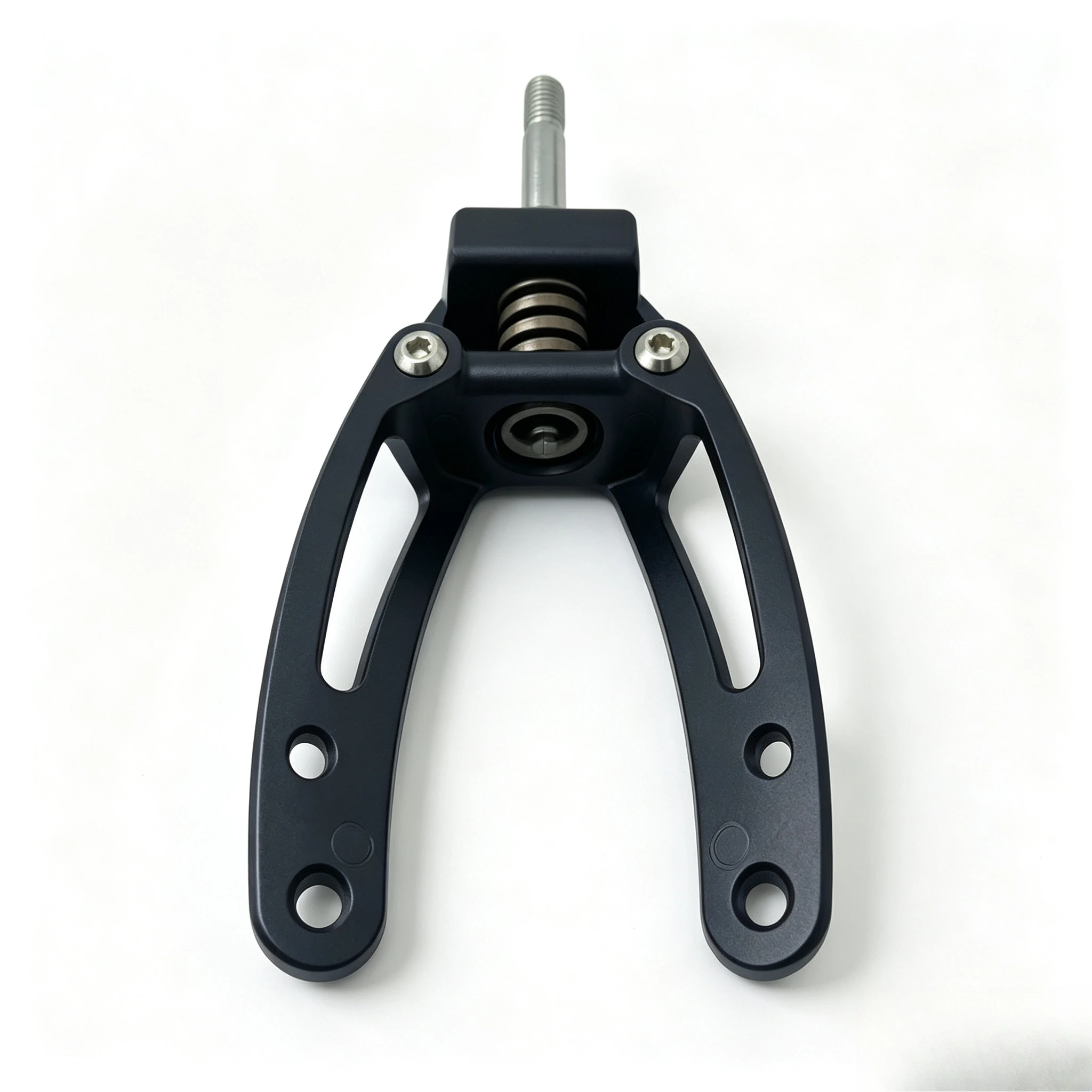 Electric Wheelchair Spare Part CNC Aluminum Alloy Shock Absorber Front Fork Fit For 5‑8 Inch New Active Wheelchair Replacement