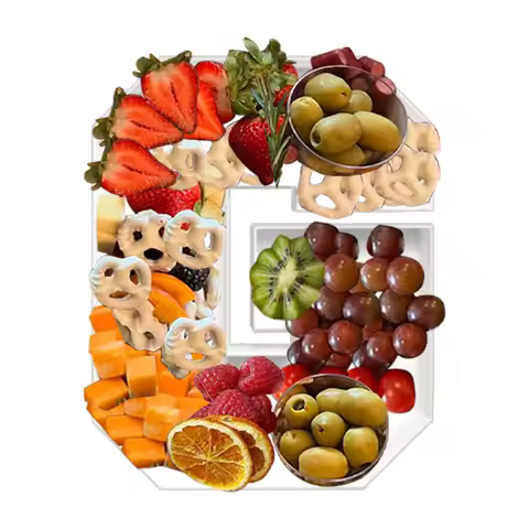 10inch Candy Fruit Gummy Jelly Bean Packaging Food Fillable Box Plastic Mache Shaped Letter