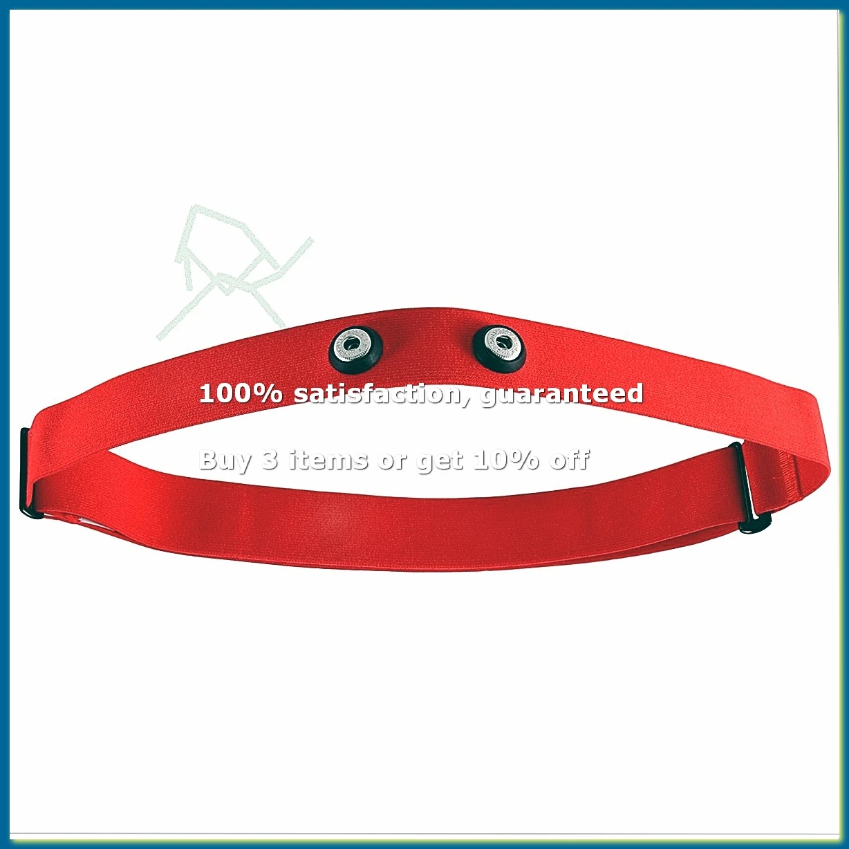 Heart Rate Monitor Chest Strap Replacement Band for-A10G