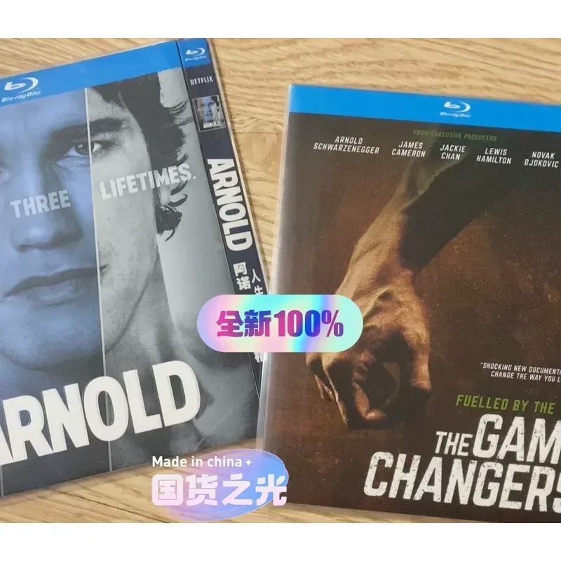 Schwarzenegger Documentary Life Trilogy Changers 2BD New