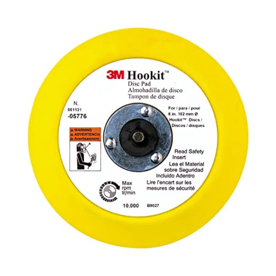 Disco de Lijado Hookit 0577 de Fácil Cambio, Espuma de Densidad Media