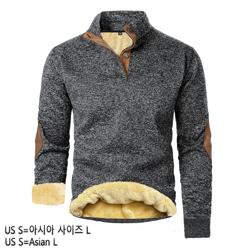 لعبة الحيوان في الهواء الطلق الصوف بلوزات الرجال عارضة زر البلوز سترة معطف الشارع الشهير للرجال الرياضة عرق معاطف الشتاء قمم #2