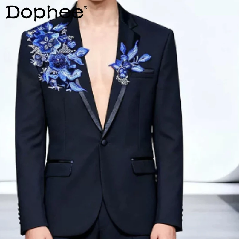 

Мужские модные пиджаки с бисером на весну 2026 года: универсальные, высококачественные, элегантные, стильные блейзеры для мужчин