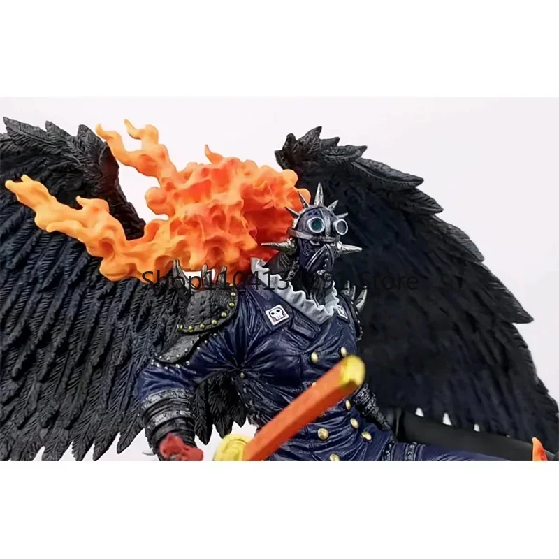 Oryginalna figurka anime One Piece od Bandai, figurka akcji KING, zabawka nagroda dla dzieci, kolekcjonerski model, ozdoby, lalki.