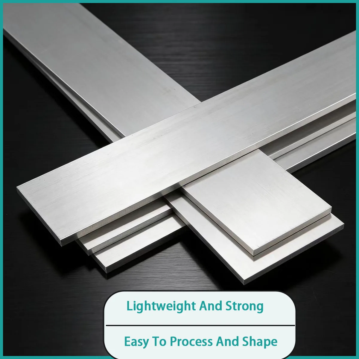 Aluminum alloy square sheet with a thickness of 2-10mm is used for mechanical equipment, aviation accessories, etc