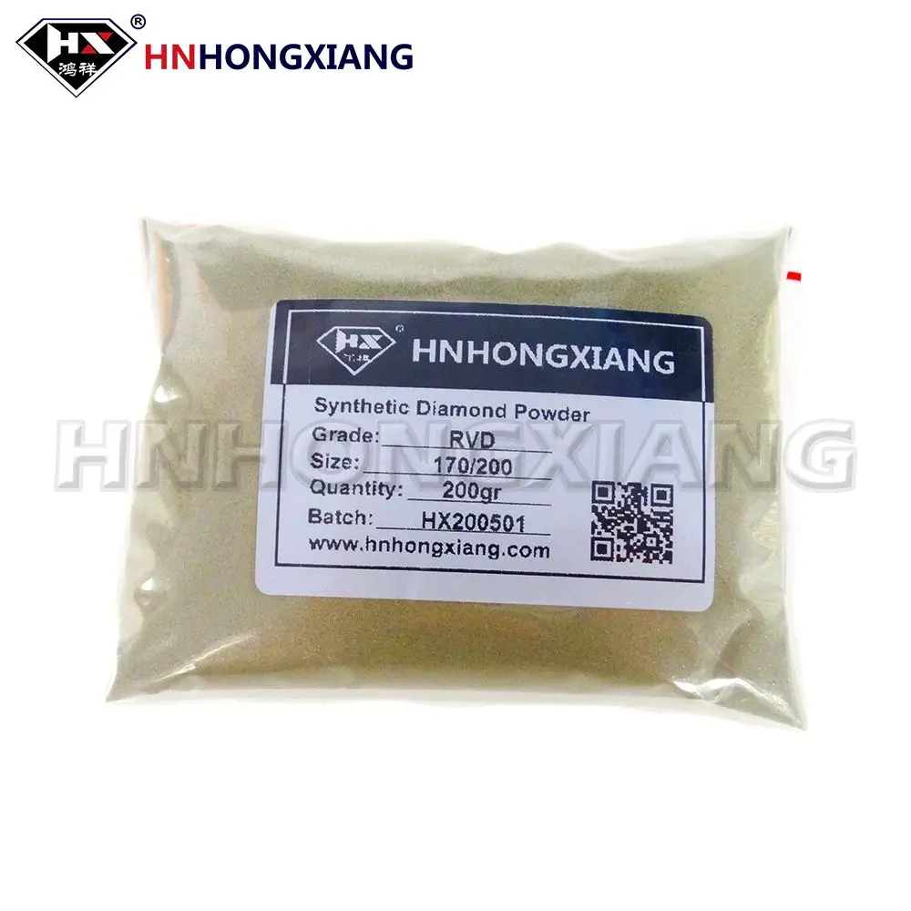 80 100# Grit Industrial Synthetic RVD Powder For Diamond Wheel Making Resin And Vitrified Bond Abrasive Tools Or Lapping