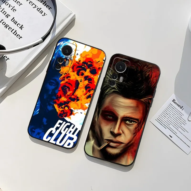 Fight Club Movie Phone Case For Xiaomi 11 13 12 10T 9 T Pro Pro Lite Ulltra X MIX4 CIVI Funda Black Coque