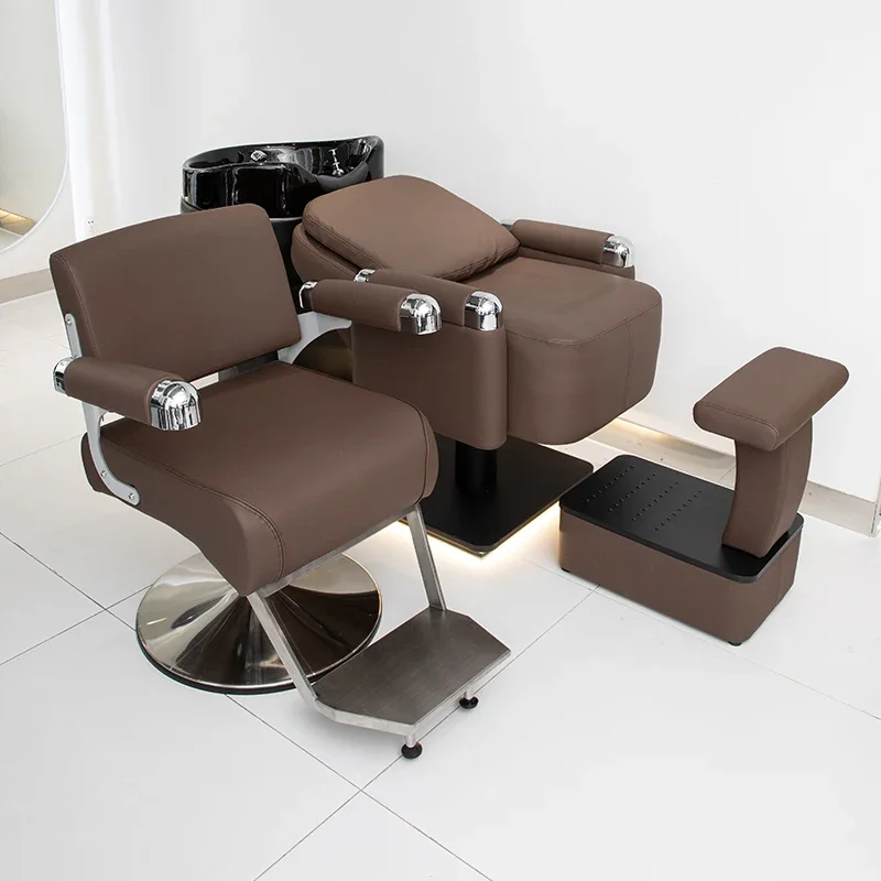 Facial Hairdresser Make Up Chair Shampoo High Swivel Gaming Barbershop Chair Saloon Saddle Chaise Coiffeuse Hair Salon Furniture