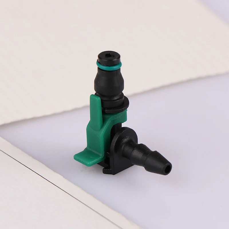 

1 шт. двустороннее L-образное соединение для возврата масла, дизельный пьезо-топлив, трубка для возврата масла, инструмент для ремонта деталей автомобильного двигателя