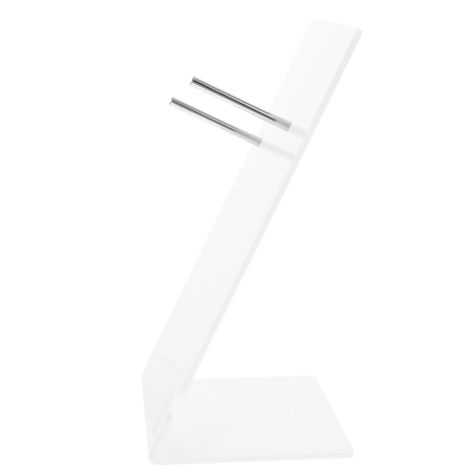 Acrylic Hair Dryer Display Stand for Salon Home Use Blow Dryer Holder Bathroom Vanity Organizer Cord Storage Wall Countertop