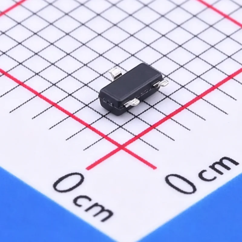 100PCS/LOT BAS40-06LT1G marking L2 Diode Array 1 Pair Common Anode 40 V 120mA (DC) Surface Mount TO-236-3, SC-59, SOT-23-3
