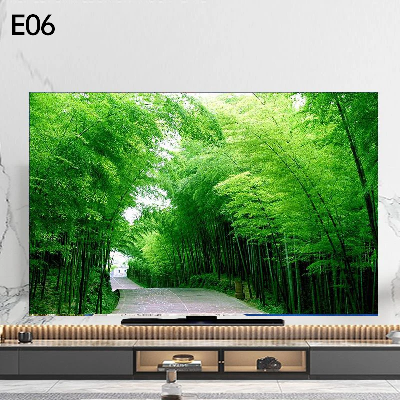 

﻿Universal Television LCD TV Hood Dust-proof Cover 40-75in Seaside Scenery Printed Household Hanging TV Cover Protector