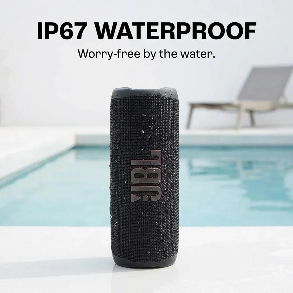 JBL Flip 6 Portable Bluetooth Wireless Speaker IP67 Waterproof Stereo Soundbox Outdoor Adventure Travel Beach Party Music Player