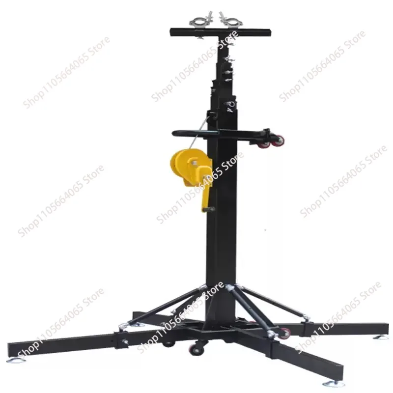 Heavy Duty Stage Truss Bracket, Telescopic Folding Par Light Hand Rack, Adjustable Lifting Stand for Performance Beam Lighting