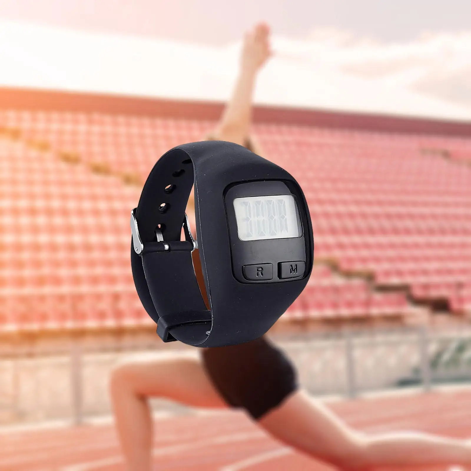 Pedometer for Walking Steps Wrist Watch No App Connection Calories Step Counter Sport Watch for Kids Children Calorie Burning