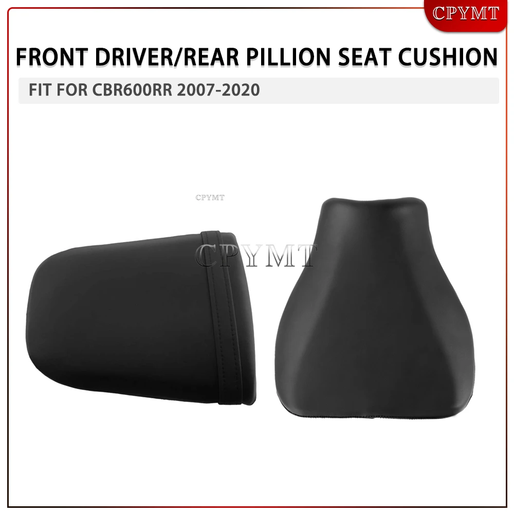 cbr-600rr-2007-2008-2009-2010-2011-2012-バイク用-フロント運転席-リア助手席シートクッション