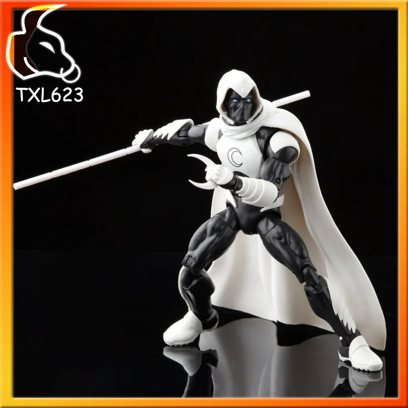 

Hasbro 6 Inch Moon Knight Articulated Action Figure Collectible Model Doll for Fans And Hobbies Toy