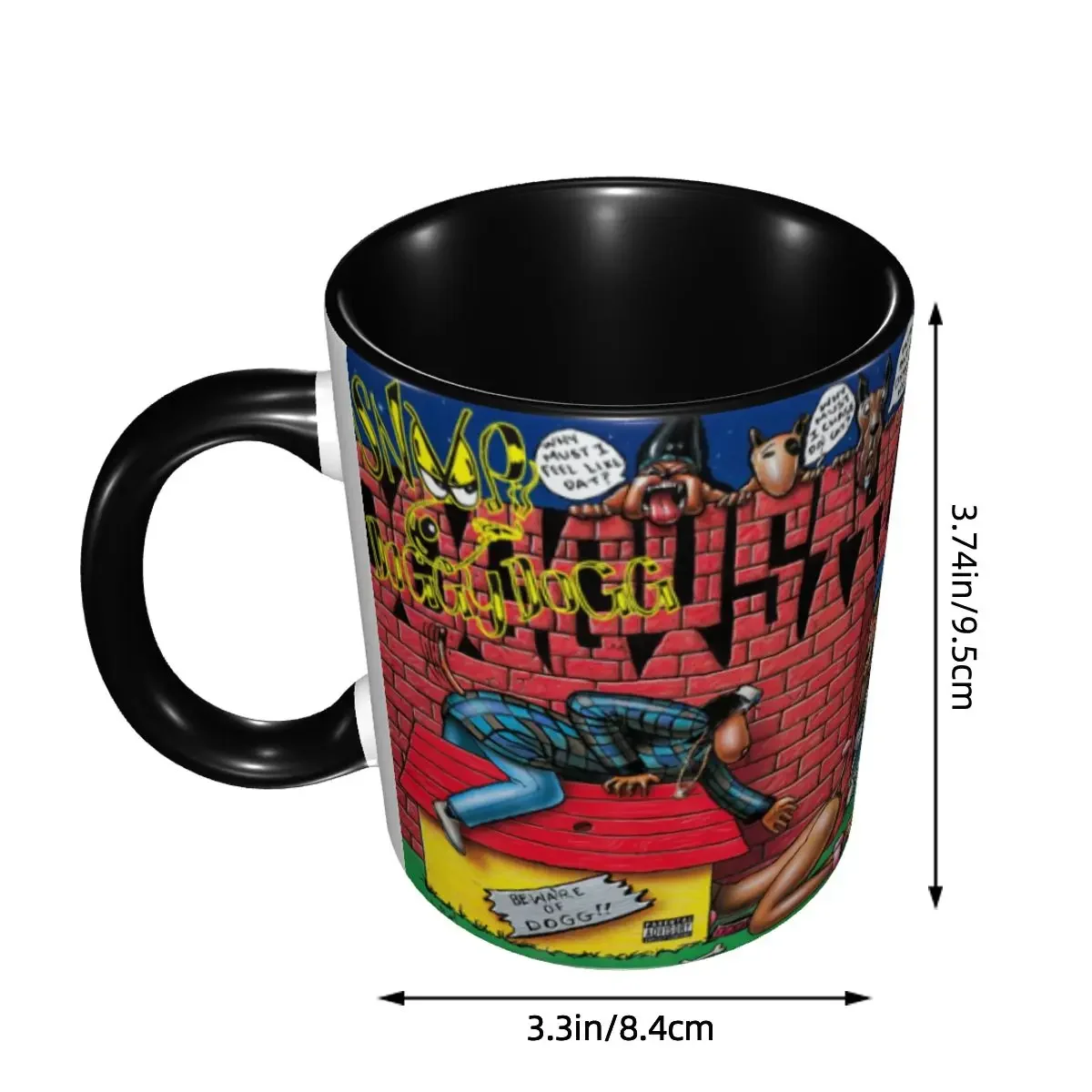 Snoop Dogg Doggystyle Music Rapper Mugs Customized Coffee Ceramic Mug Cup Creative Present