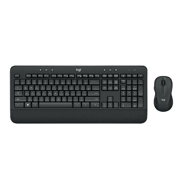 

Logitech MK545 wireless keyboard and mouse set Multimedia with palm rest encryption keyboard and mouse Unified