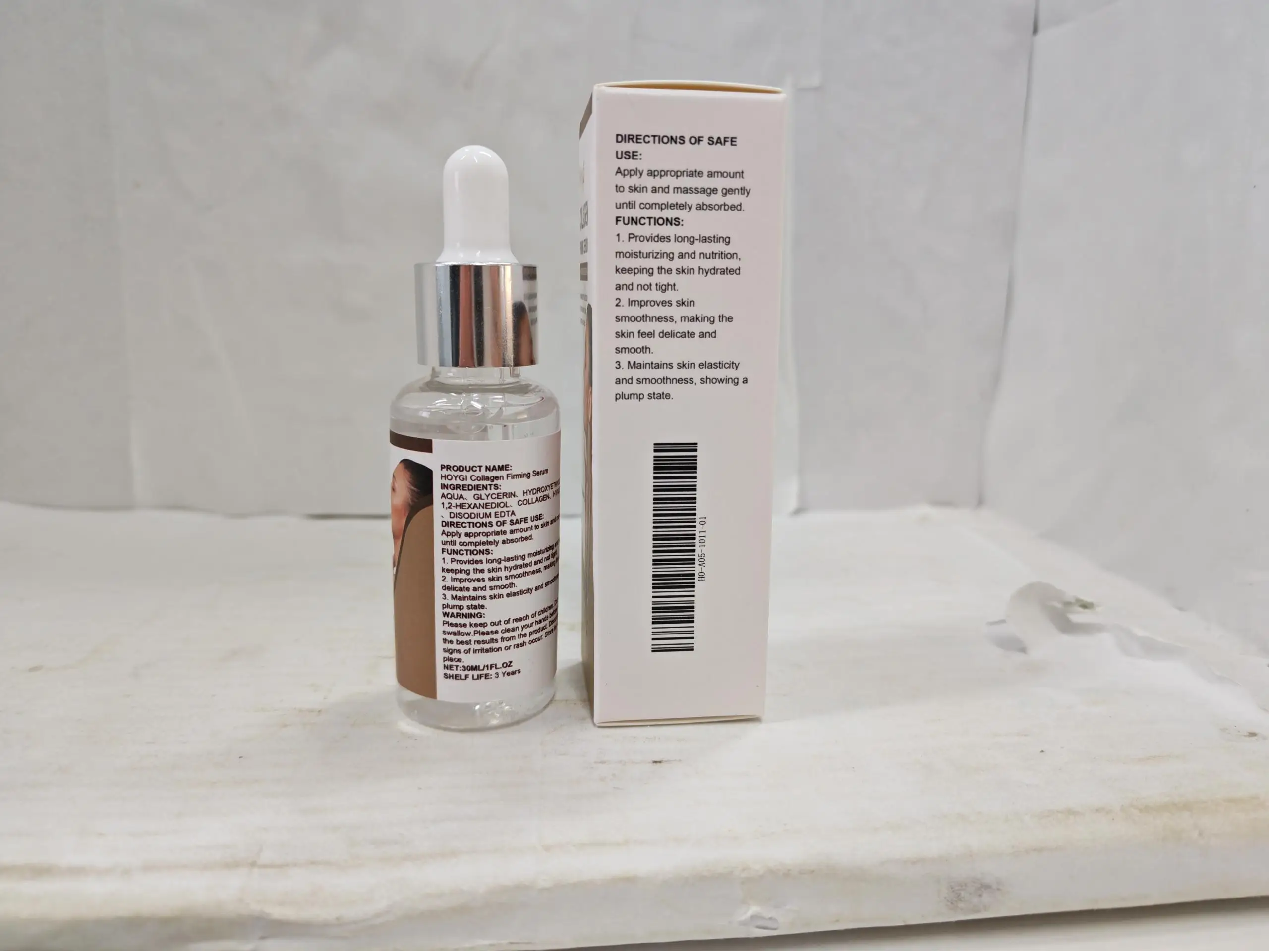 Collagen Firming Serum - Anti-Aging Face Treatment with Deep Hydration - Improves Elasticity & Smoothness - 30ml