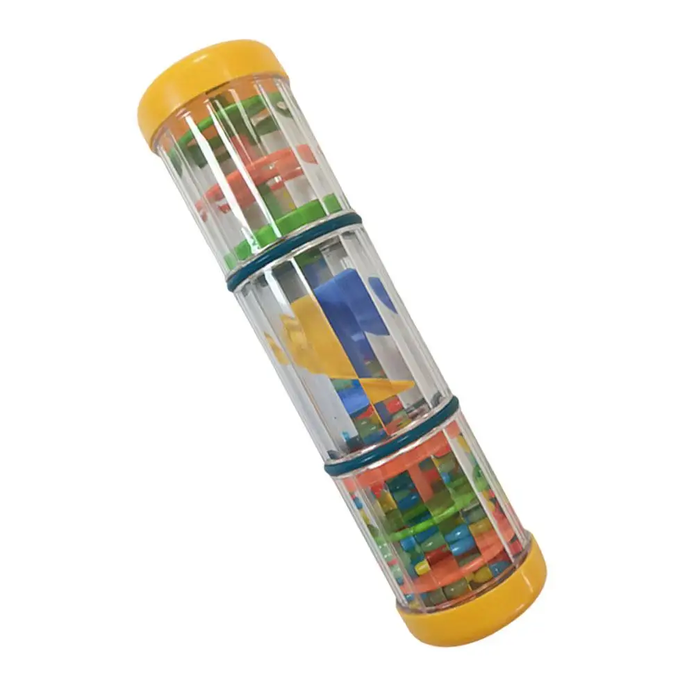 

Raindrop Sound Cylinder Teaching Aid Baby Grasping Toy ABS Material Musical Educational Toys Visual Auditory Development Early