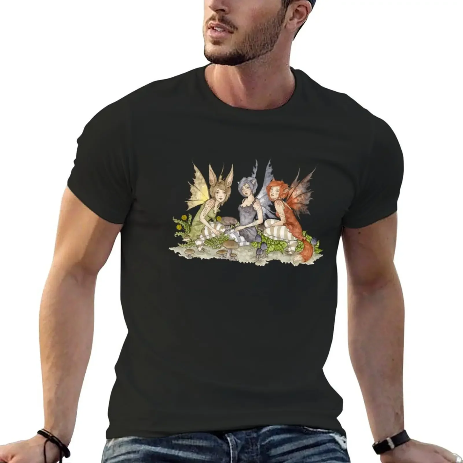 

Wild Fae T-Shirt tees oversized t shirt mens white t shirts