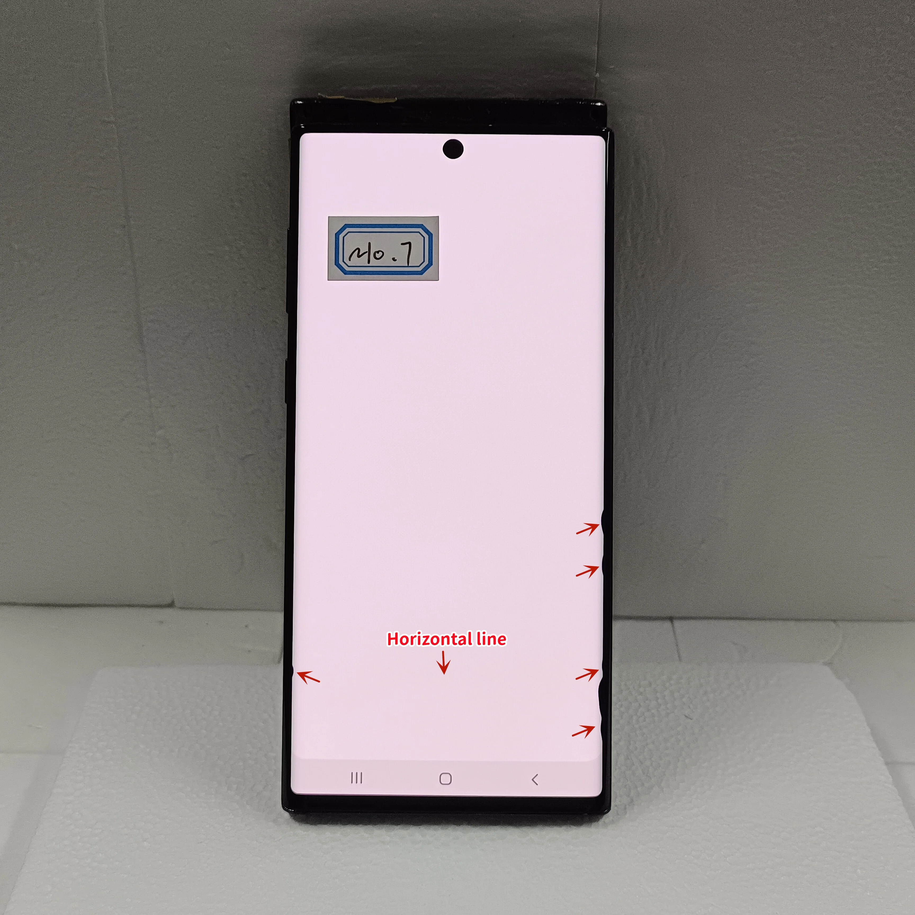 Super AMOLED For Samsung Galaxy Note 10 Screen N971N note10 N970 N9700 LCD with Defects Display Touch Screen Digitizer Assembly