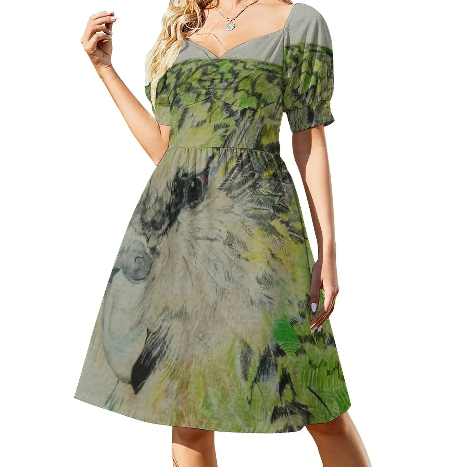 

Kakapo Short-Sleeved Dress elegant women's dresses sale summer dresses ladies 2025 prom dress 2025 Dress