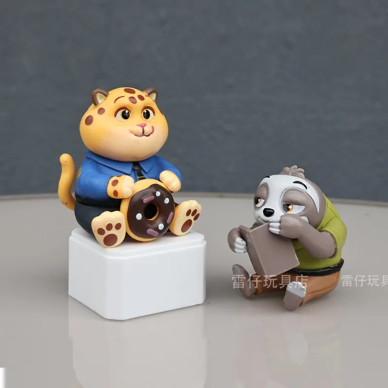 ซีรีส์ใหม่ ซูโทเปีย กล่องสุ่มฟิกเกอร์นั่งได้ น่ารัก จูดิธ นิค แฟลช ฟินนิค ของตกแต่งโต๊ะทำงาน ของเล่นเด็กผู้หญิง ของขวัญ