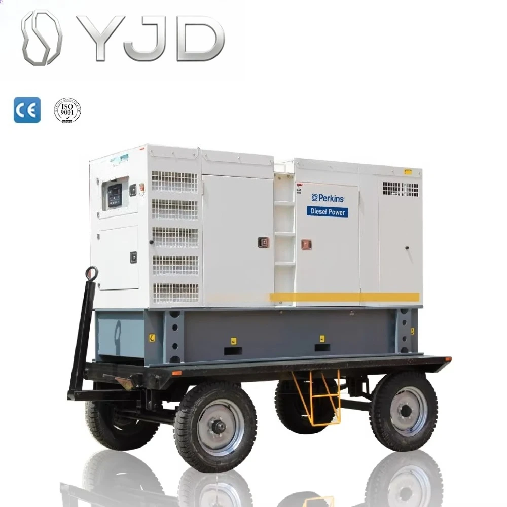 Professional Manufacturing Trailer Type 150kva Mobile diesel Generator With Perins Engine