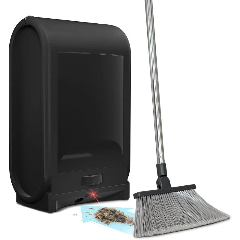 

home. Touchless Vacuum Automatic Dustpan - Ultra Fast & Powerful - Great for Sweeping Salon Pet Hair Food Dirt Kitchen