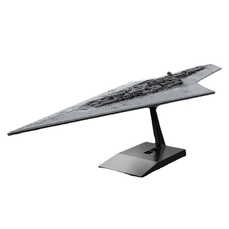 Bandai original star wars anime modelo super star destroyer figura de ação montagem modelo brinquedos presentes colecionáveis para crianças