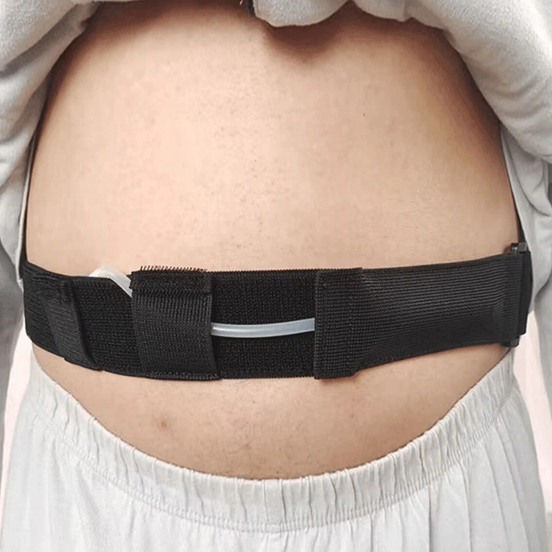 Adjustable Breathable Abdominal Belt Peritoneal Dialysis Conduit Belt Peritoneal Dialysis Tube Protection Belt Therapy Accessory