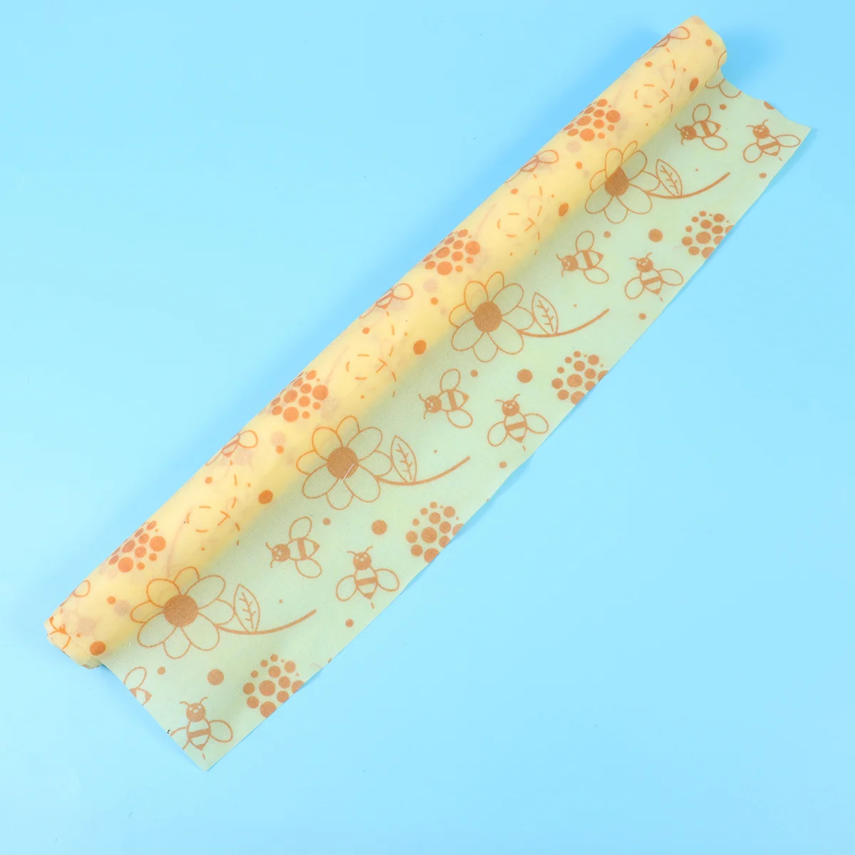 

1 Roll Beewax Food Wrap Organic Cotton Fabric Food Preservation Cloth for Fresh Produce Cheese Bread