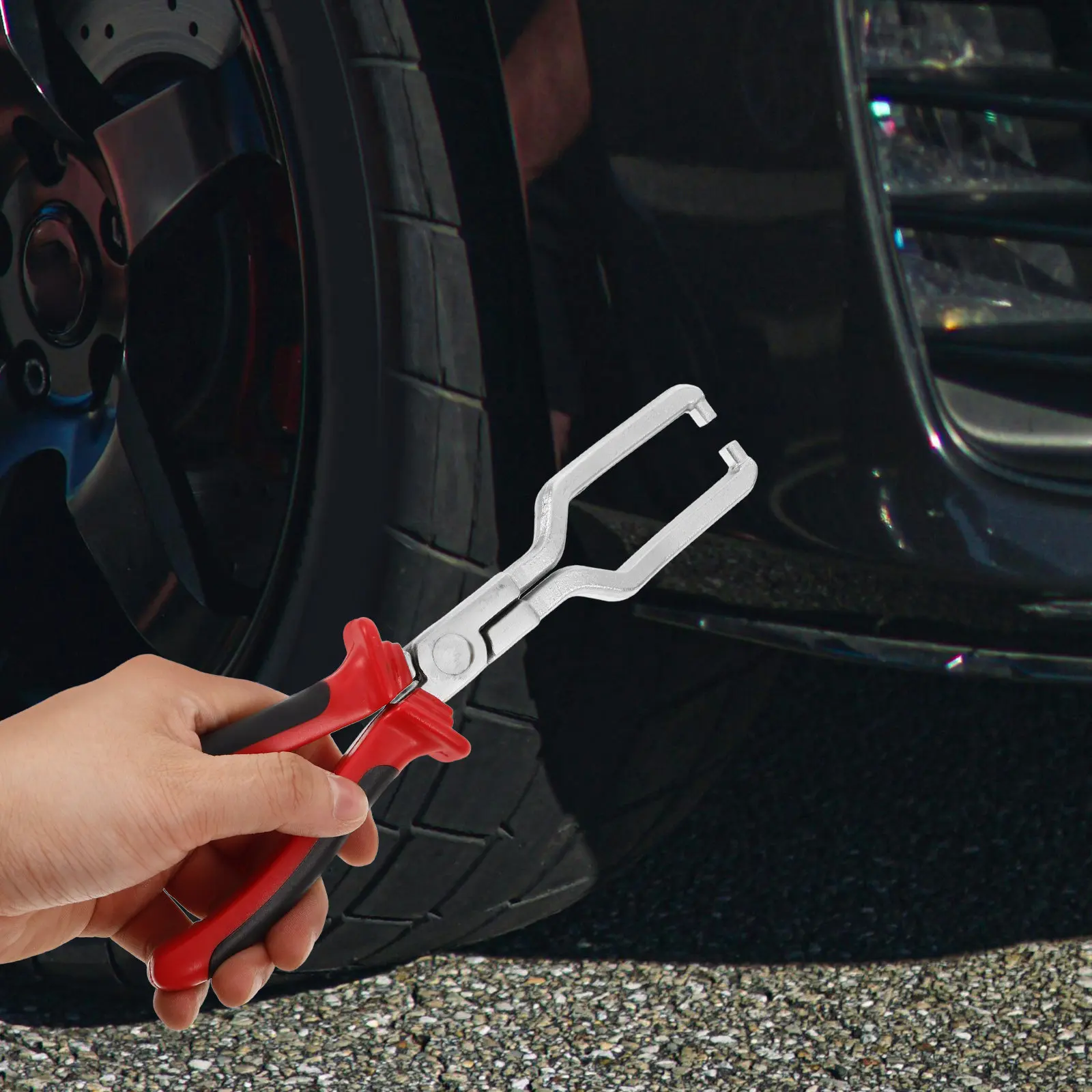 

Oil Pipe Disconnect Pliers Universal Automotive Hose Tool For Fuel Line Urea Pipe Quick Release Portable Fuel Line Removal