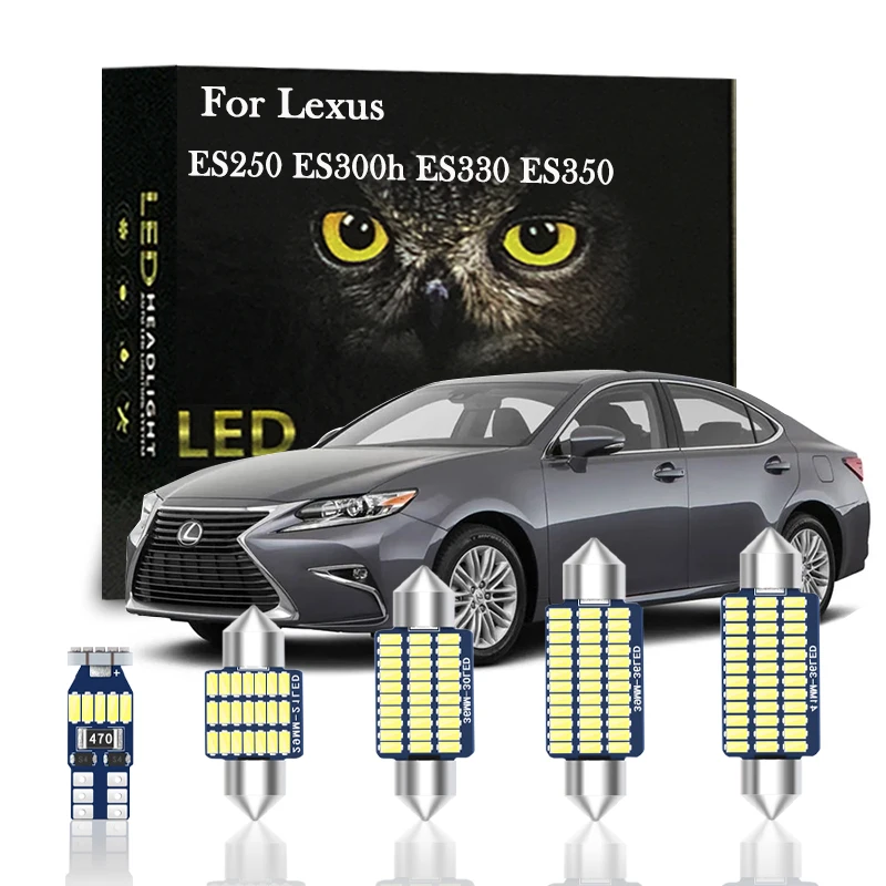 

Canbus Interior Lamp LED For Lexus ES 300 300h 330 350 ES250 ES300 ES300h ES330 ES350 1998 1999 2001 2002 2005 2013 2017