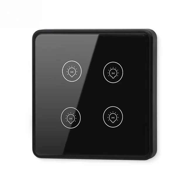 

Стандарт ЕС Умный дом WIFI Zigbee 1/2/3/4 Gang Сенсорный переключатель с рамкой из закаленного стекла Настенный макс. Ток 10А по низкой цене