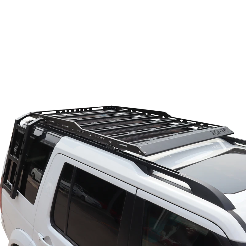 

For Land Rover Discovery 4 Roof Rack Platform Luggage Frame Travel Rack Stainless Steel Special Thickening