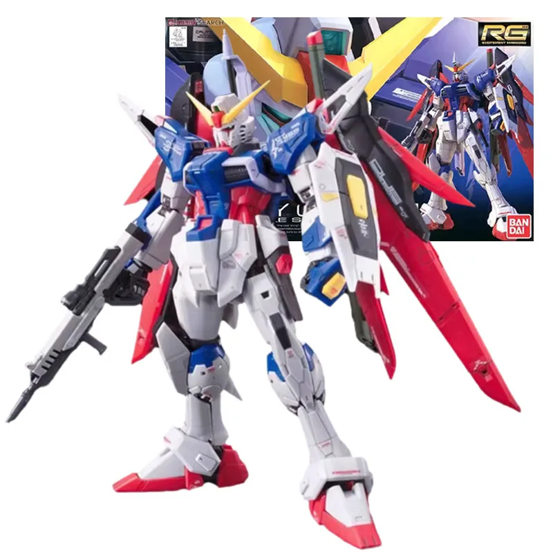 

Bandai Genuine Figure Gundam Model Kit Anime Figures RG 1/144 ZGMF-X42S Destiny Gundam Collection Gunpla Action Figure Boys Toys