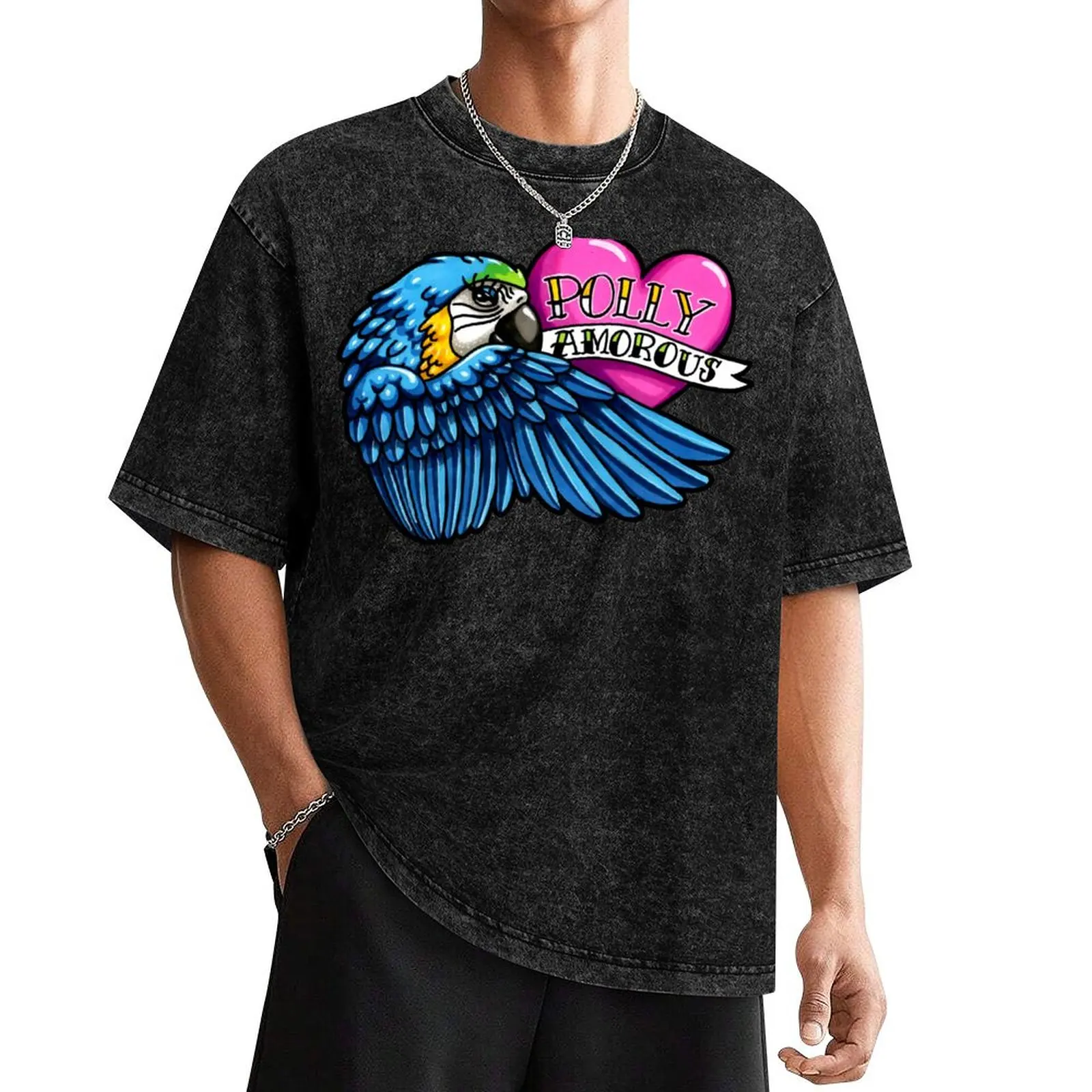 

Polly Amorous T-Shirt basketball graphic tees Aesthetic clothing man t shirt mens champion t shirts