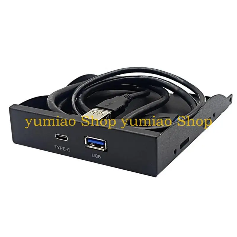 

587B Durable USB3.0+Type C Floppy Drive Panel Long Lasting Suitable for 5.25in HDD