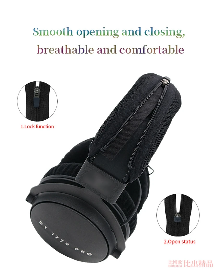 Headphone Head Beam Cover for Beyerdynamic DT 1770 PRO 1/2 Gen Earphone Protective Case DT1770 Pro I II Headset Headbeam Sleeve