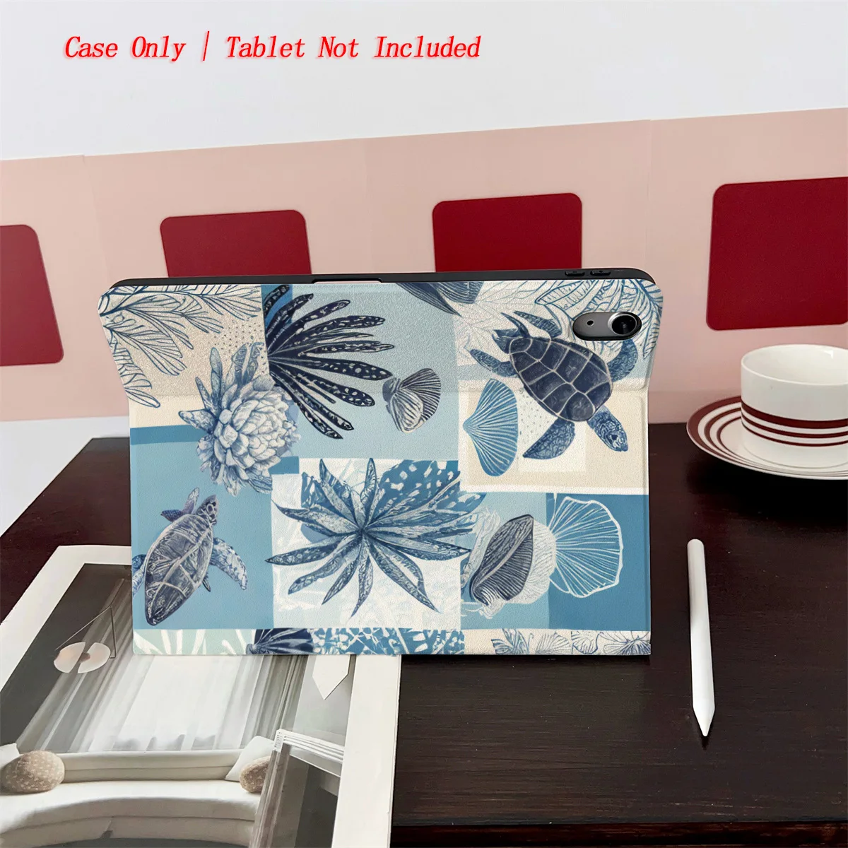 حافظة iPad بتصميم قاع البحر الأزرق المائي حالمة لهاتف Air 4/5/6 10.9 الجيل الثالث 9.7 غطاء حماية مضاد للخدش #5