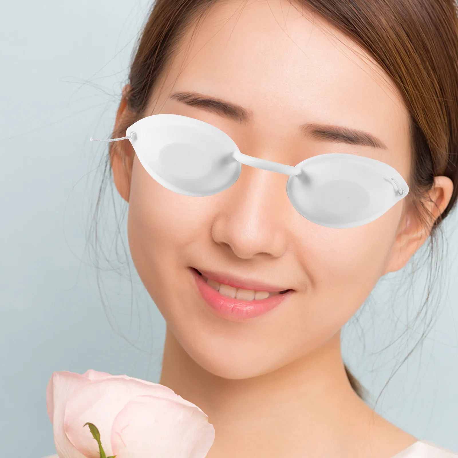 

Tanning Bed Goggles Adjustable Eye Protection Mask Full Coverage Uv Shield for Skincare Devices Tanning Eye
