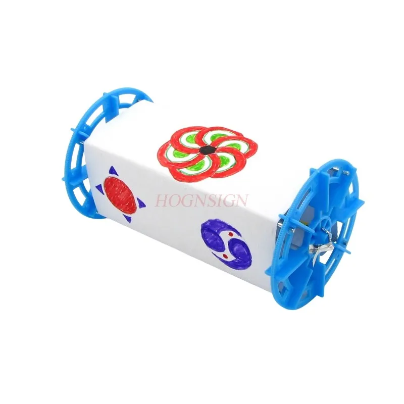 

Physics Small production diy inertial science experiment stretching force rebound force gravity back and forth magic wheel