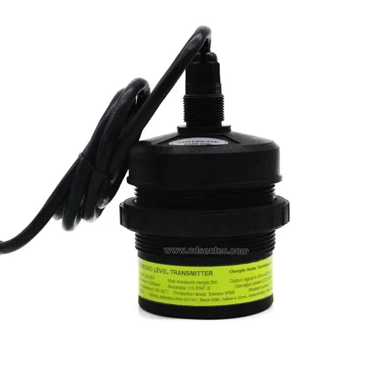 SUL801 4-20mA RS485 Ultrasonic water level Sensor ultrasonic level transmitter tank level gauge