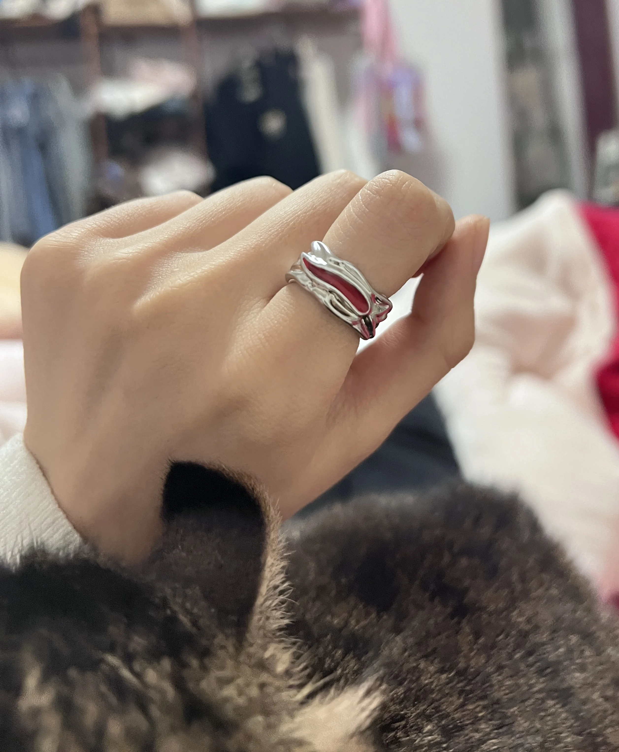 

Официальная телевизионная игра Yong Ye Xing He Love Game in Eastern Fantasy Ling Miaomiao Yu Shuxin Mu Sheng Ding Yuxi для мужчин и женщин, кольцо из сплава