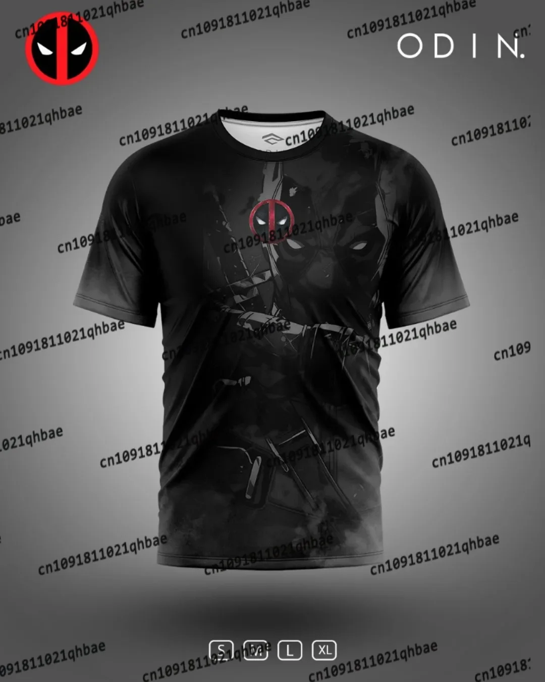 

Marvel New Deadpool Halloween Kid/Adult Costume 3D Mesh Breathable Comfortable Sports Tee Men Women Fashionable Casual Top ﻿